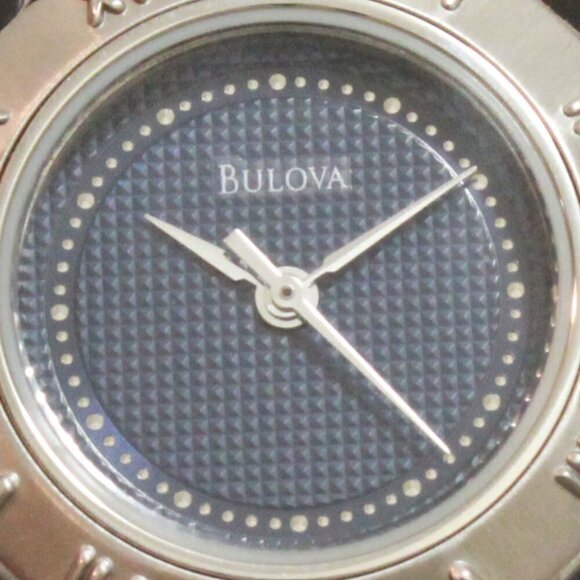 Bulova Contemporary Casual Watch Stainless Case Bracelet Blue Textured Dial 25 main image 5